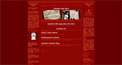 Desktop Screenshot of oph3lia.com