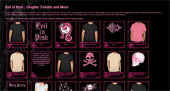 Desktop Screenshot of evilinpink.oph3lia.com