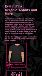 Mobile Screenshot of evilinpink.oph3lia.com